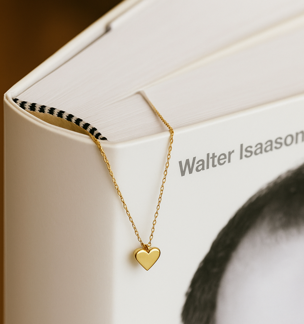 arany nyaklánc szív csuszkával